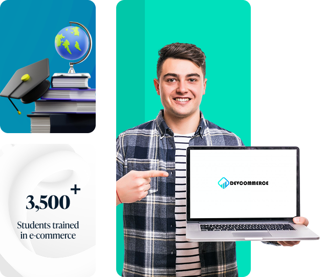 DevCommerce education - students and e-commerce training